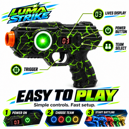 LumaStrike™ - Laser Tag Set